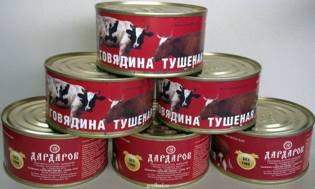 Тушенка консервы