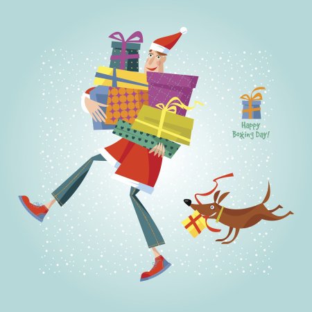 Открытка день подарков миру