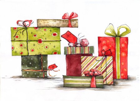 Подарок рисунок