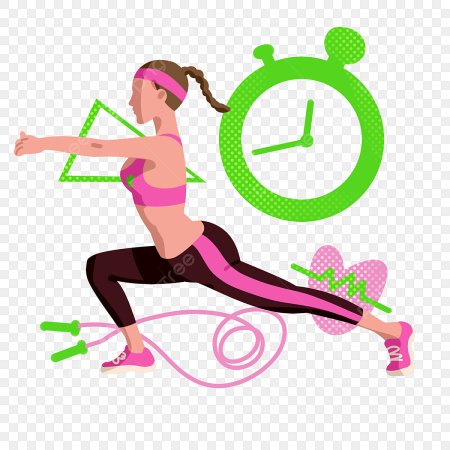 Фитнес иллюстрации