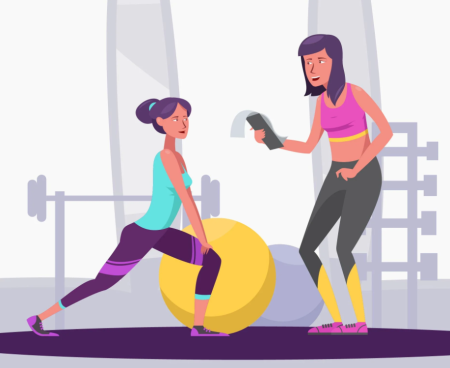 Тренировка иллюстрация