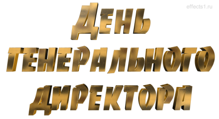 Генеральный директор надпись