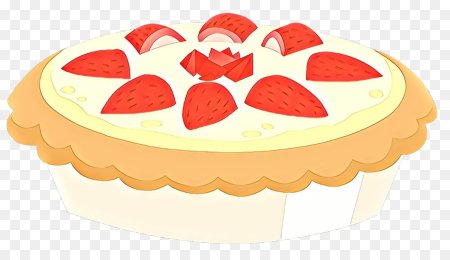 Клубничный пирог рисунок