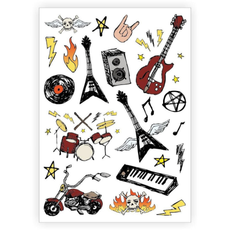 Рок рисунки