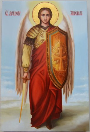 Икона Архангела покровителя воинов