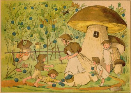 Сюжетные картины про грибы