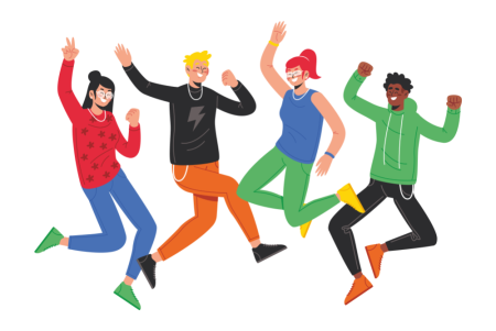 Молодежь иллюстрация