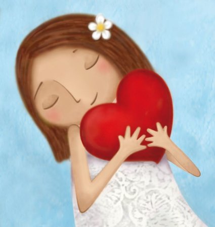 Обнимаю сердцем