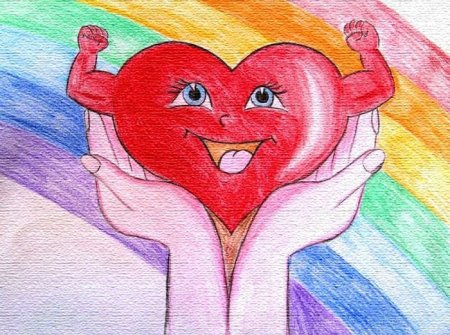 Конкурс рисунков здоровое сердце