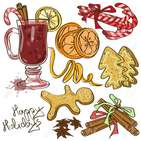 Набор для глинтвейна иконка