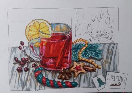 Новогодний скетч глинтвейн