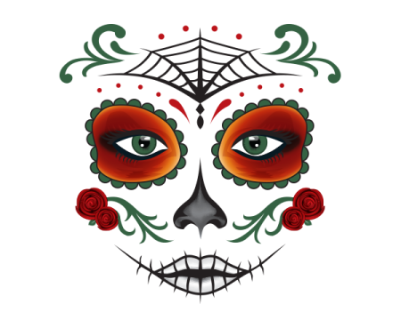 Маска на Хэллоуин для фотошопа