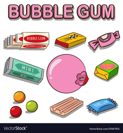 Жвачка мультяшная