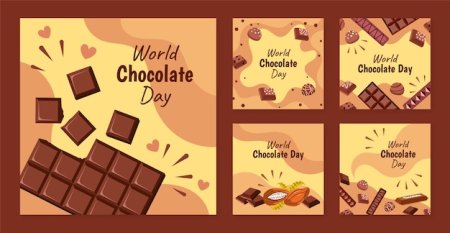 Всемирный день шоколада дизайны