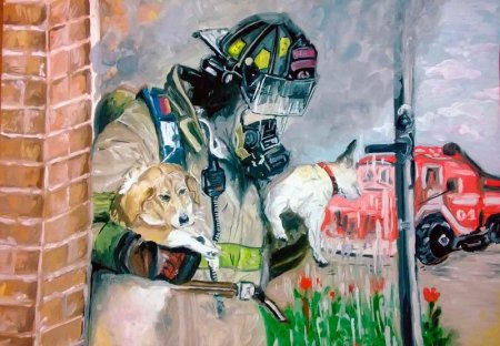 Спасатель рисунок