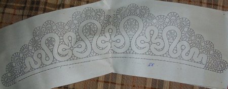 Шторы с вологодским кружевом