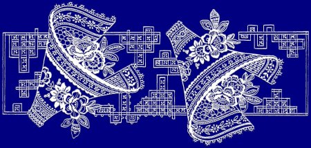 Вышивка крестом кружево