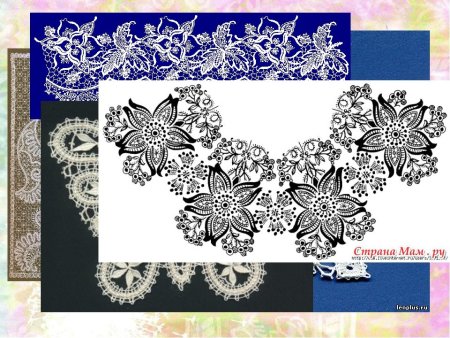 Украшение и фантазия кружева