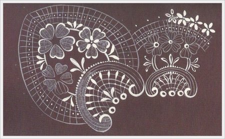 Арлен Линтон роспись кружева