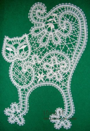 Вологодское кружево сколки
