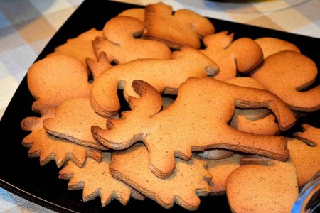 Печенье на противне