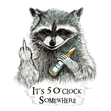 Енот бандит