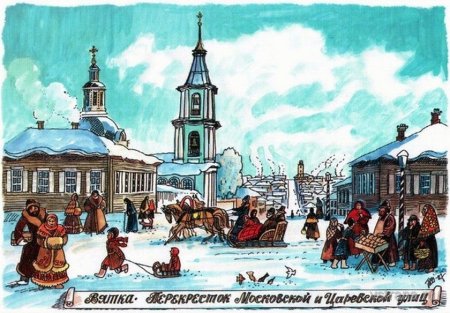 Картины Татьяны Дедовой Старая Вятка