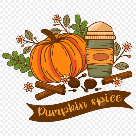 Cappuccino with Pumpkin PNG