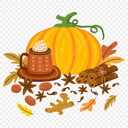 Тыква пряности рисунок
