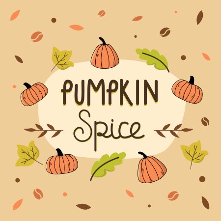 Этикетка Pumpkin Spice