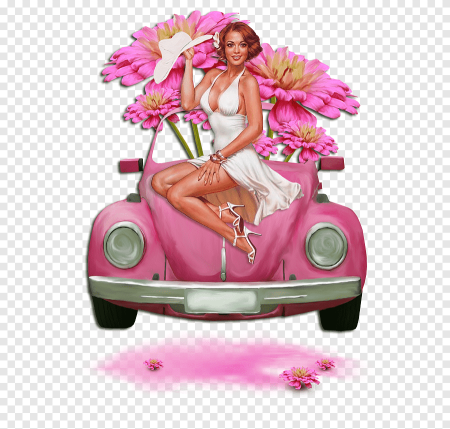 Женщина в автомобиле