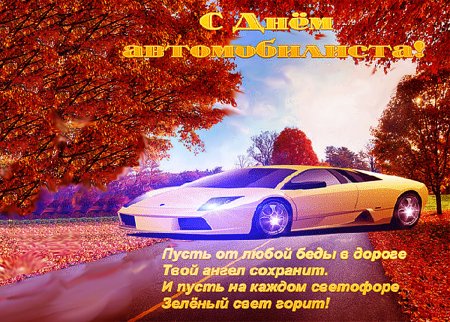 С днем водителя