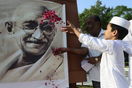 Махатма Ганди в Индии