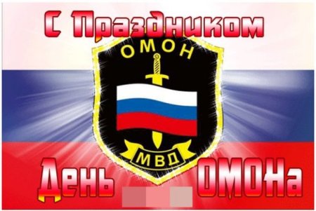 С днем ОМОНА поздравления