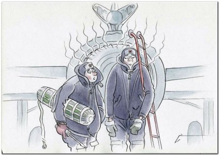 Карикатуры про авиацию