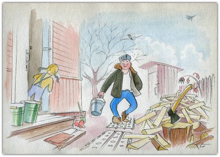 Рисунки авиационного технаря