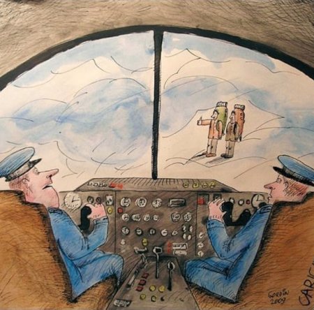Авиатехник карикатура