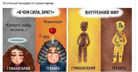 Гуманитарий и технарь