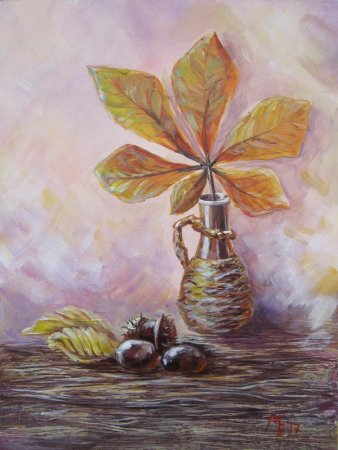 Каштан картина