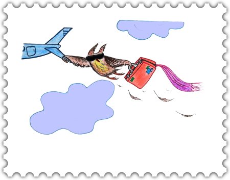 Птица с чемоданом