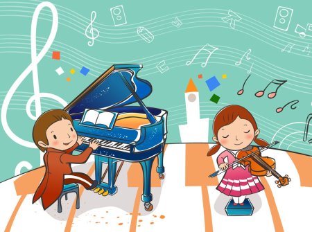 Веселые музыканты