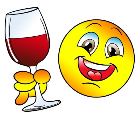 Смайлик вино