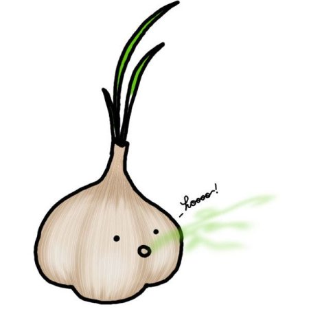 Лук и чеснок мультяшные