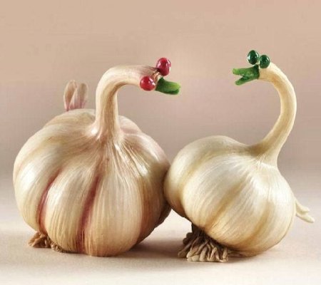 Человек чеснок