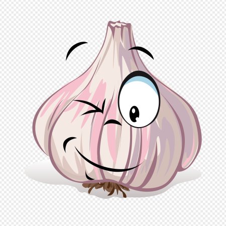 Чеснок мультяшный