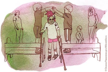 Детский церебральный паралич иллюстрации