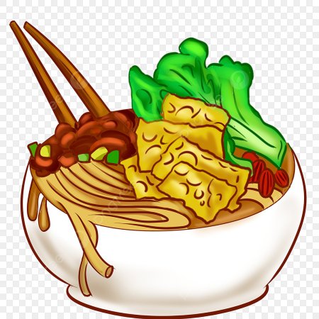 Лапша стикер