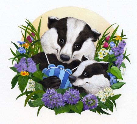 С днем рождения барсук