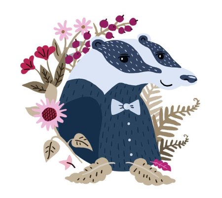 Барсук на свадьбе