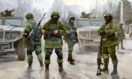 Вежливые люди звезда 1/35